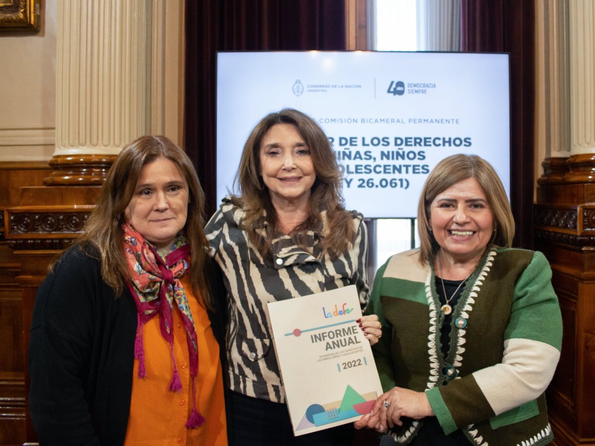 ANTE LA COMISIÓN BICAMERAL SE PRESENTÓ EL INFORME ANUAL DE LA DEFENSORA DE NIÑAS, NIÑOS Y&nbsp;ADOLESCENTES